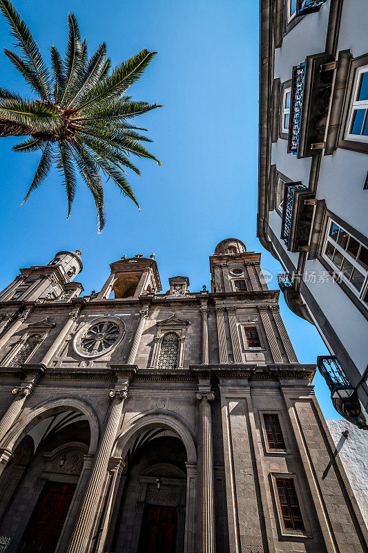 美丽的圣安娜大教堂，Calle Obispo Codina, Las Palmas de Gran Canaria，西班牙